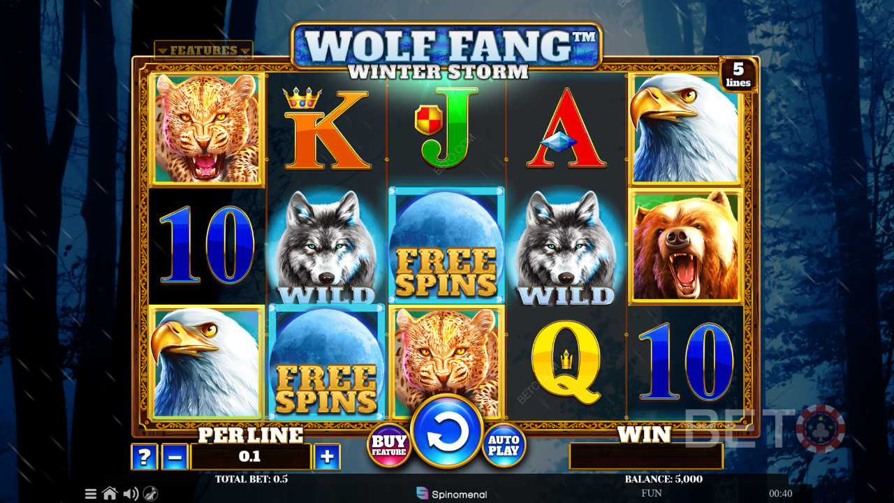 Wolf Fang Winter Storm Resenha feita por BETO Slots