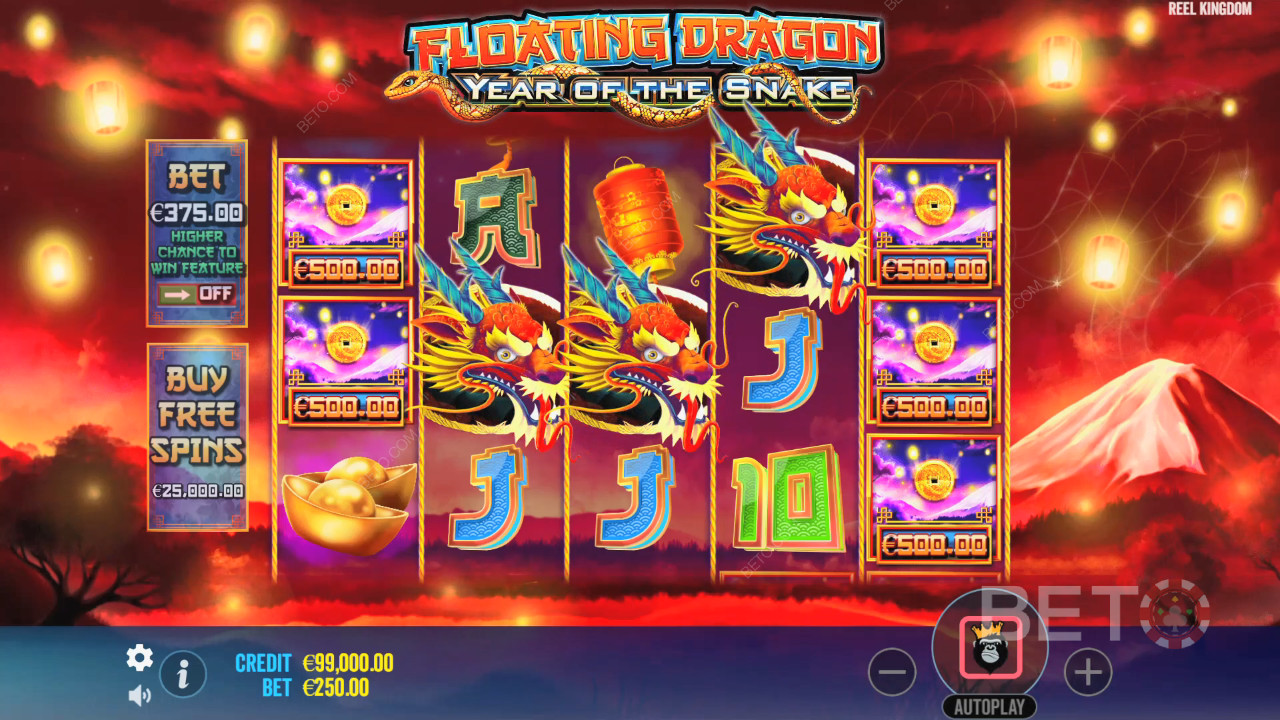 Floating Dragon Year of the Snake Resenha feita por BETO Slots