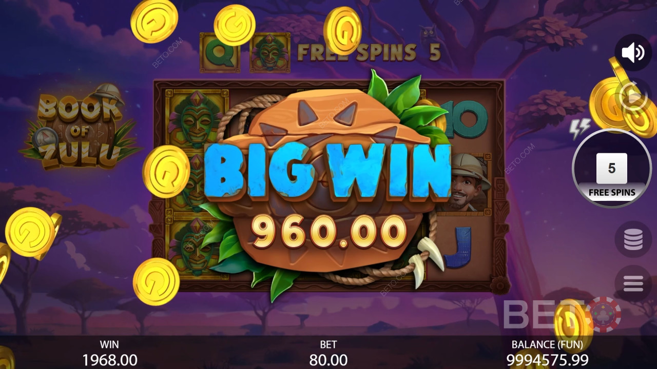 Avaliação do Book of Zulu por BETO Slots
