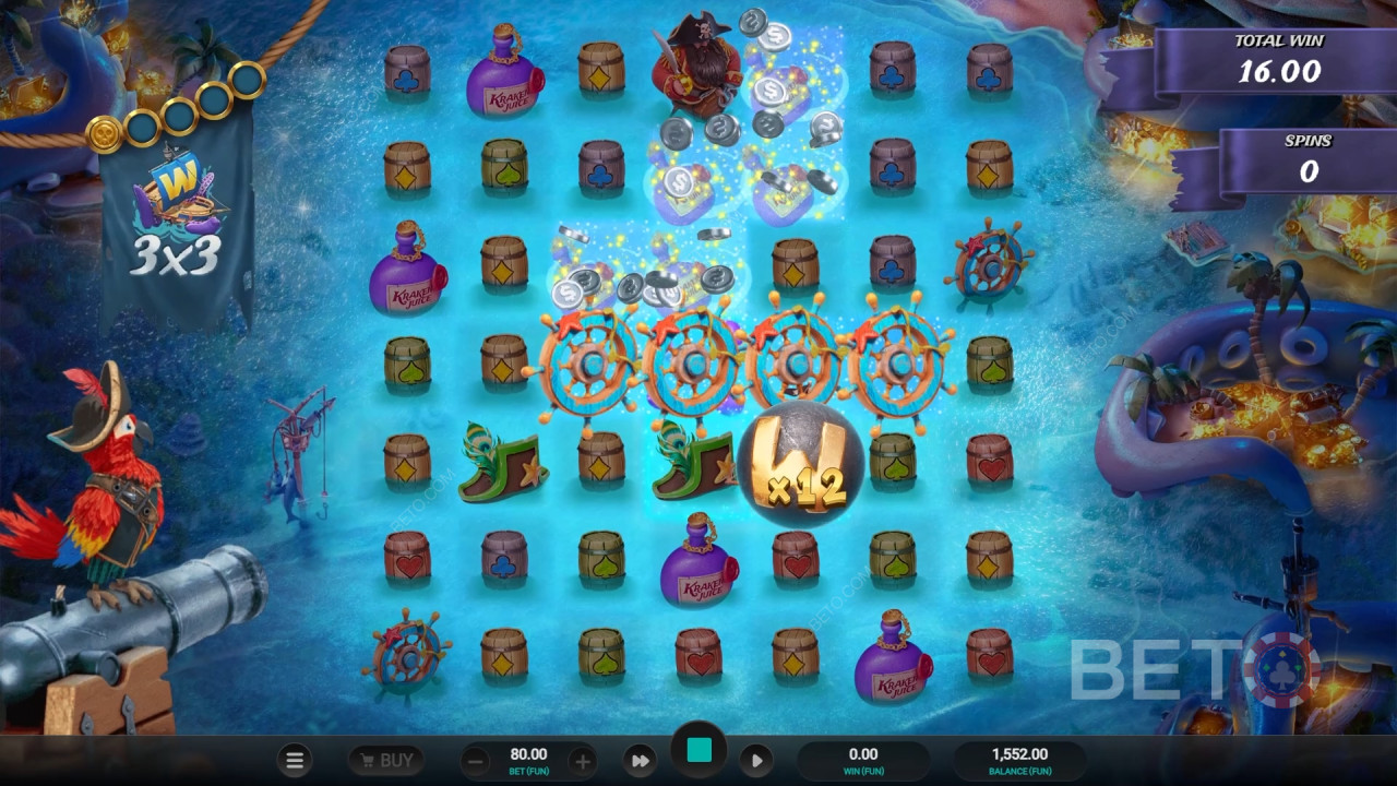 Tema e design: Aventura de piratas