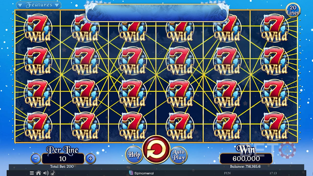 Fruits On Ice Collection 20 Lines Jogo Grátis