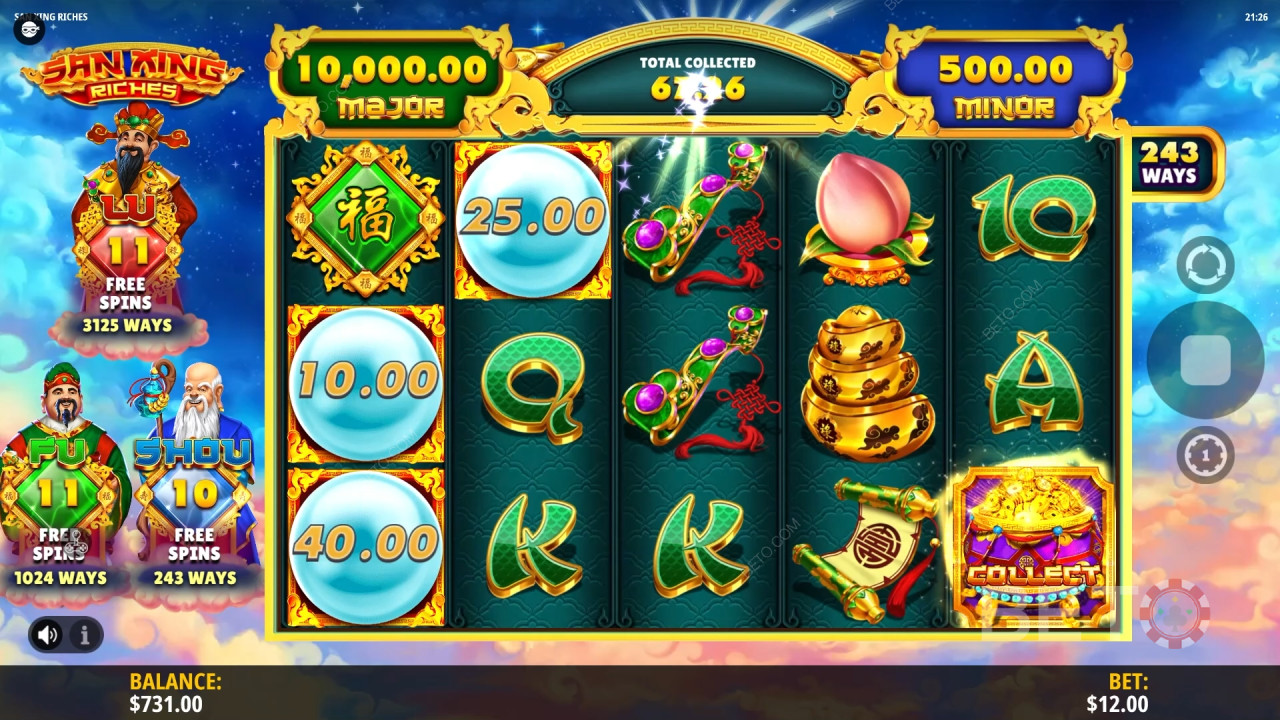 Crítica da San Xing Riches por BETO Slots