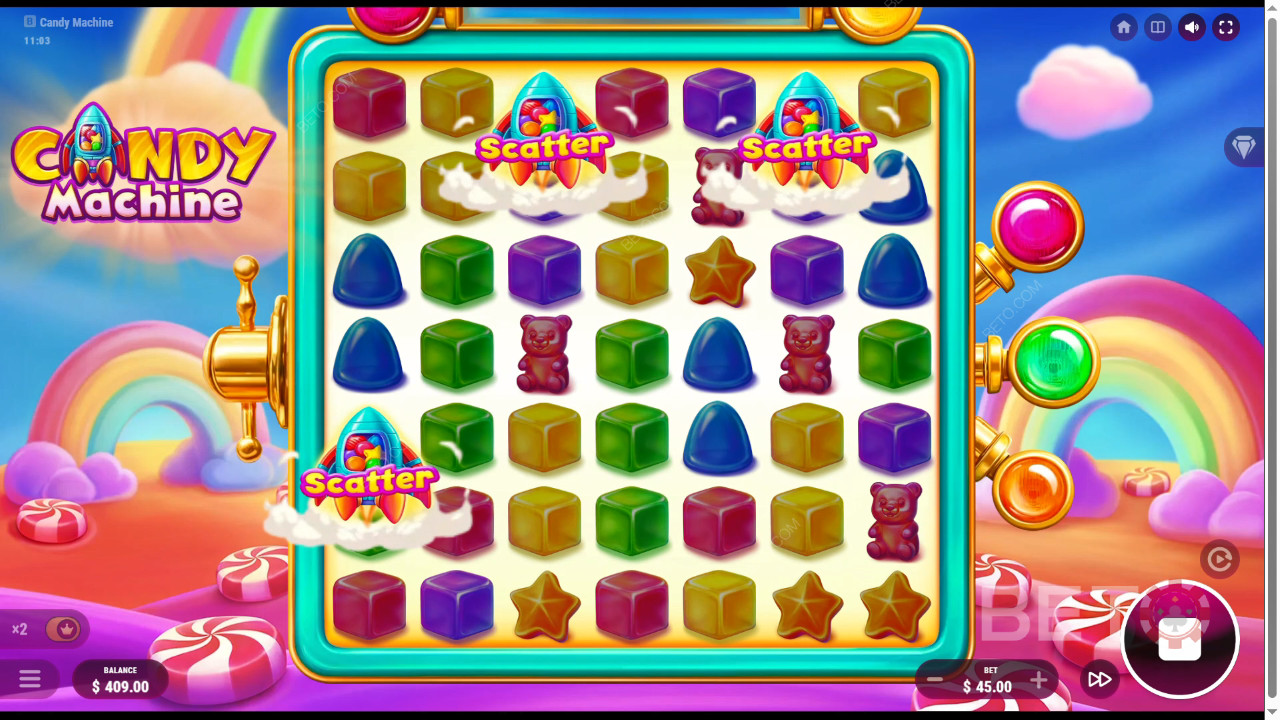 Candy Machine Jogo Grátis
