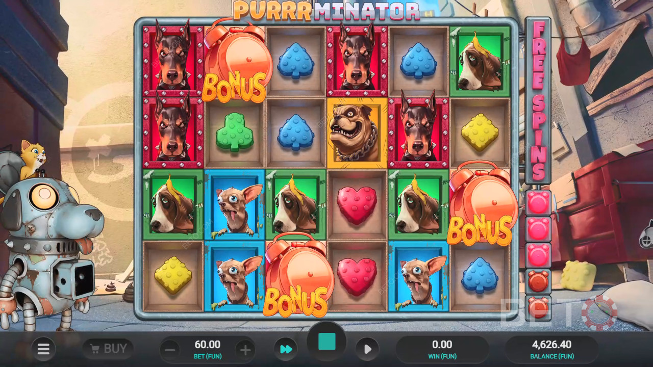 Purrrminator Avaliação por BETO Slots