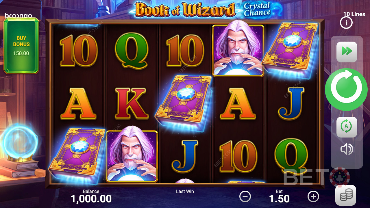 Book of Wizard: Crystal Chance Jogo Grátis