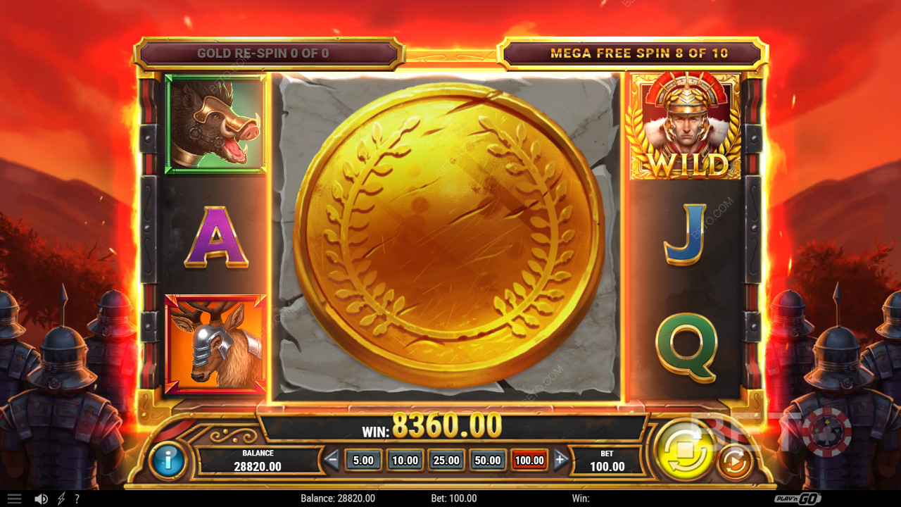 Ganhe 4.000x a sua aposta na Slot de Vídeo Legion Gold Victory!