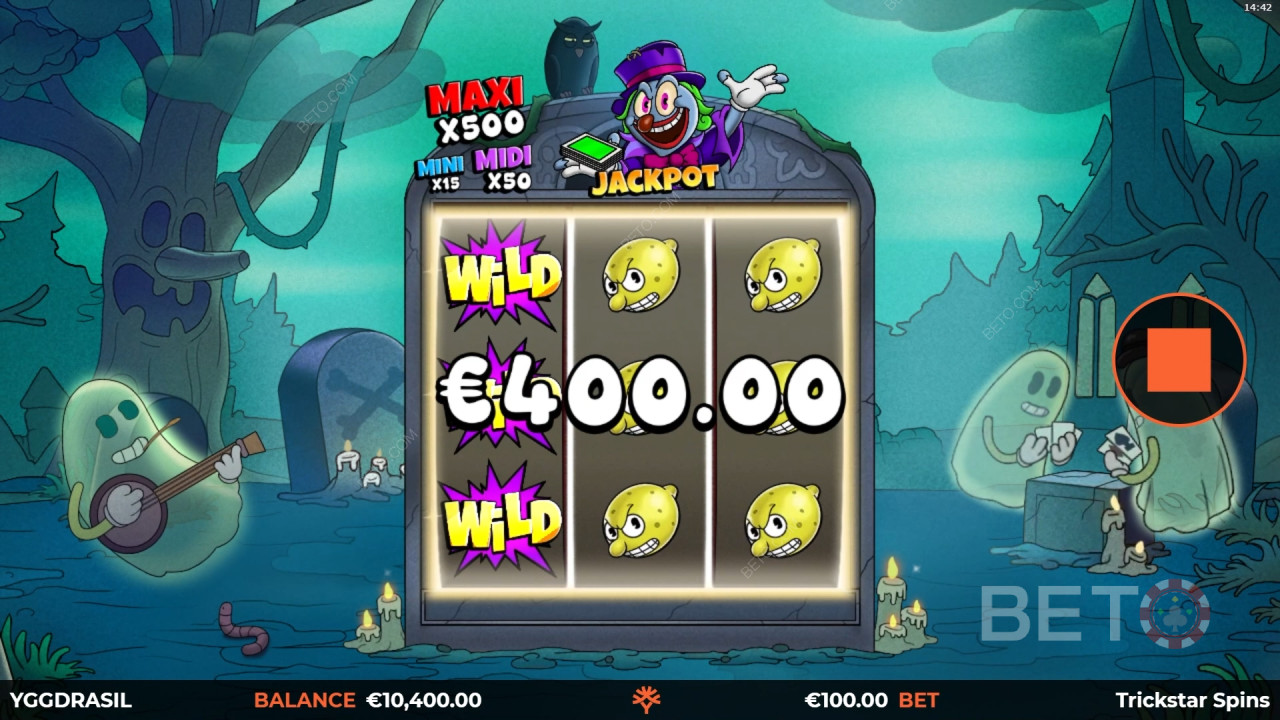 Trickstar Spins Jogo Grátis