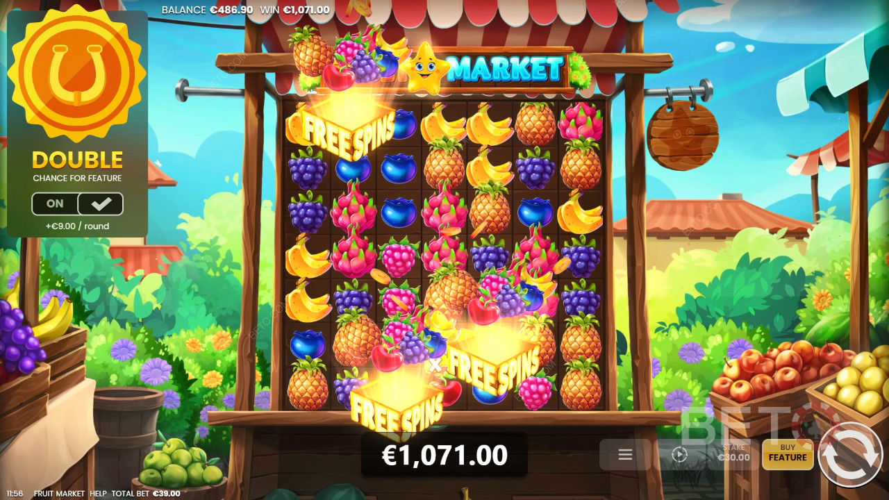 Avaliação do Fruit Market por BETO Slots