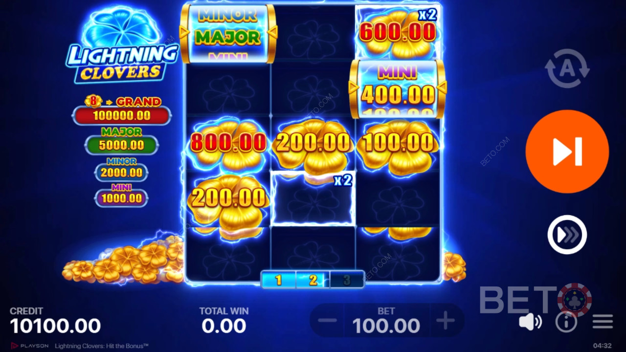 Lightning Clovers Resenha de BETO Slots