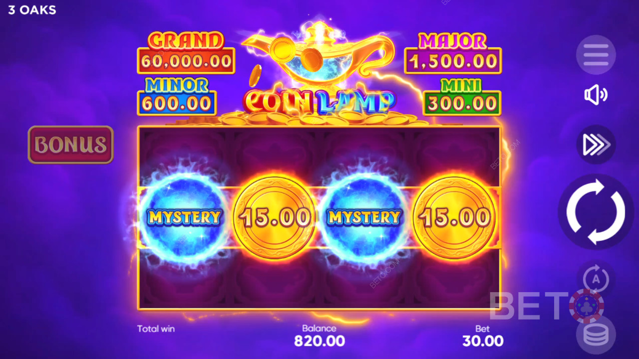 Avaliação de Coin Lamp por BETO Slots
