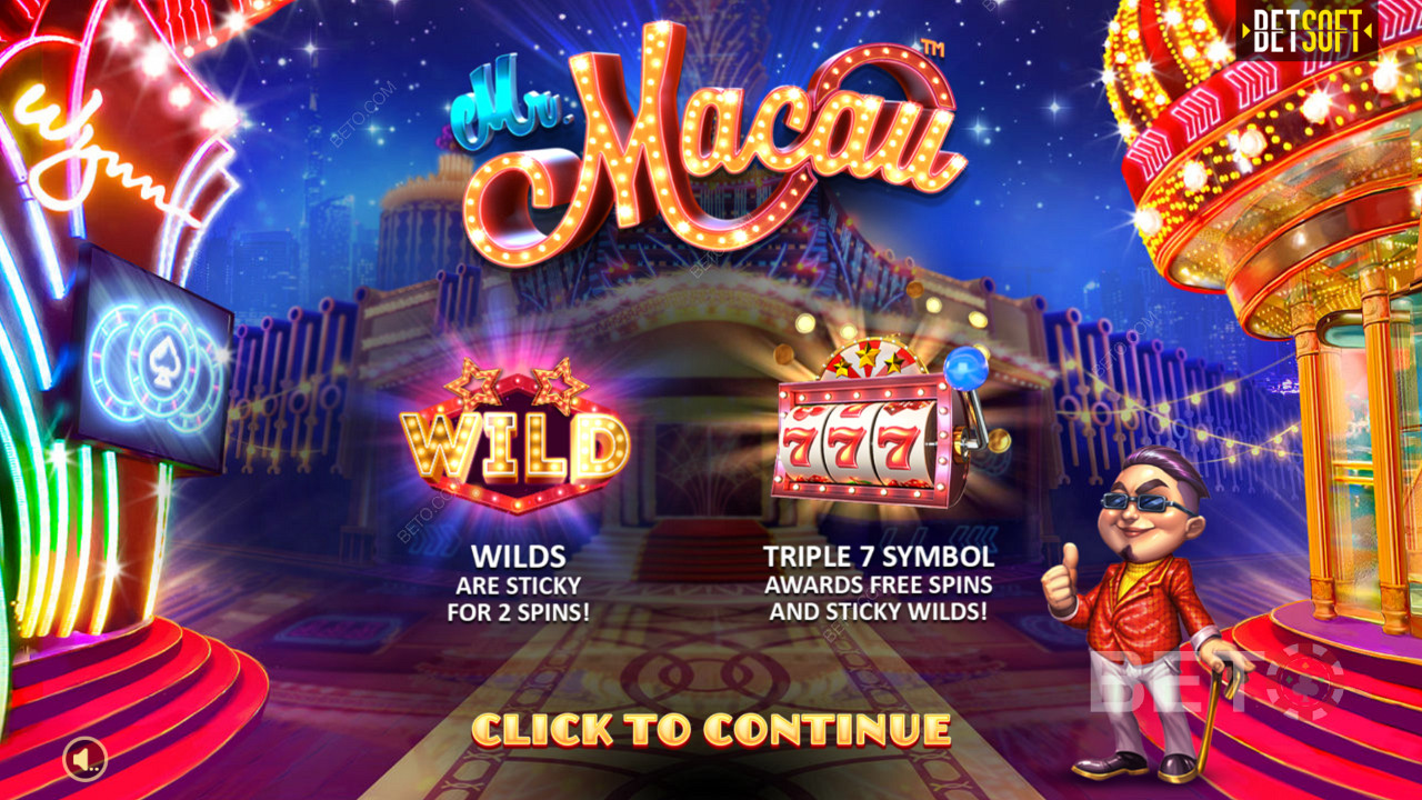 Desfrute de algumas das características mais poderosas do jogo online na slot Mr Macau
