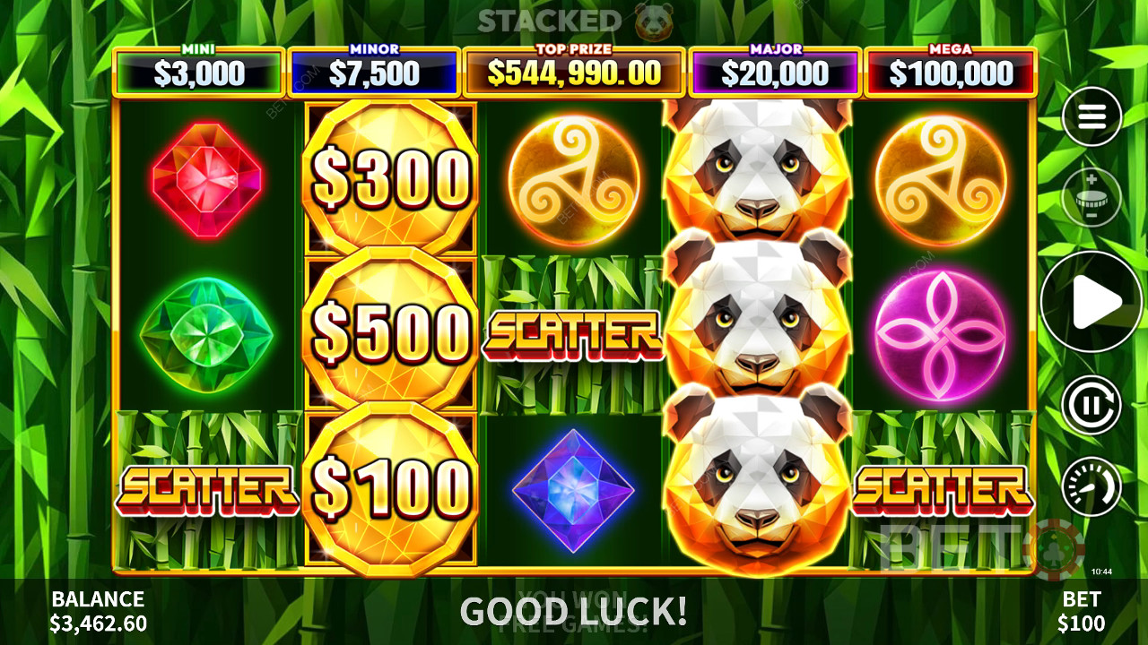 Panda Hold & Spin Resenha por BETO Slots