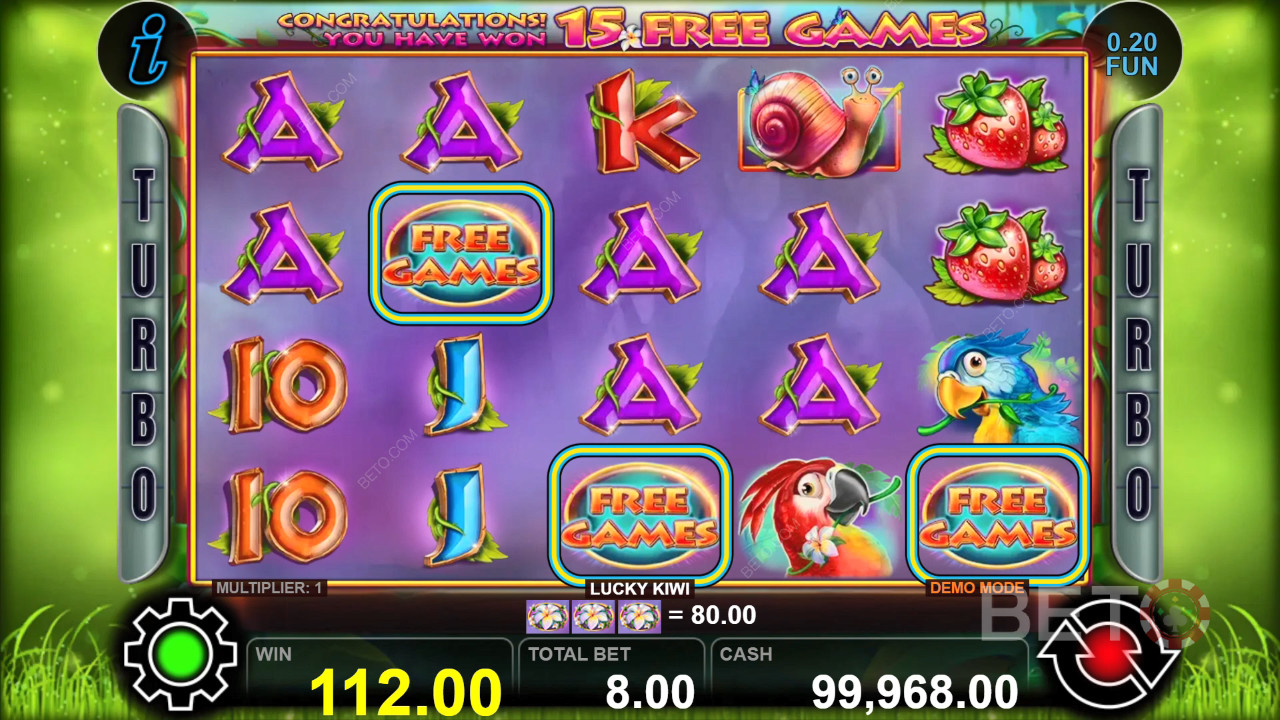Lucky Kiwi Resenha de BETO Slots