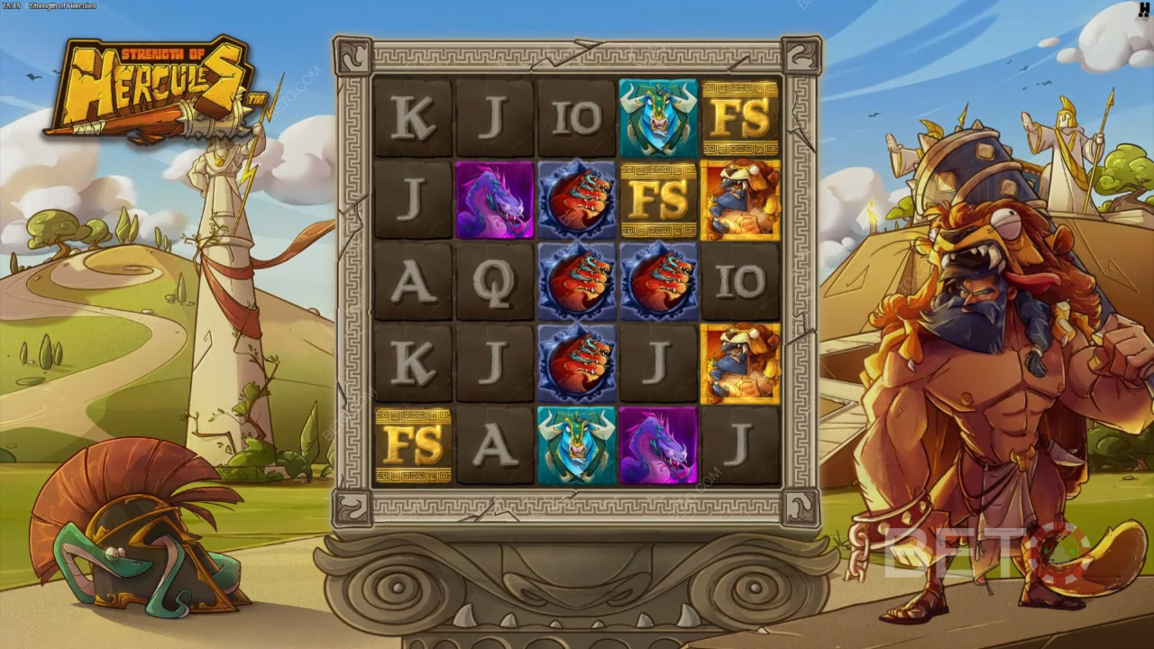 Força de Hércules Resenha de BETO Slots