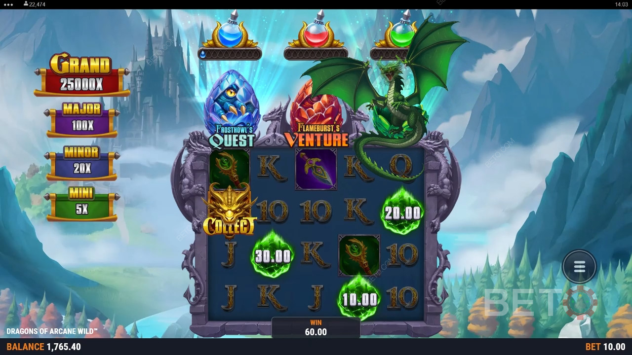 Dragons of Arcane Wild Avaliação por BETO Slots