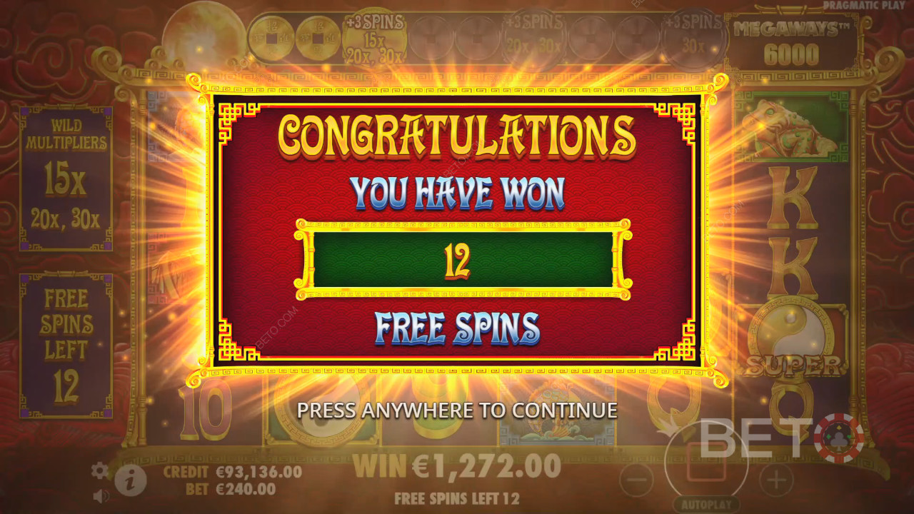 Ganhe 8.000x a sua aposta na Slot Online 5 Lions Megaways 2!