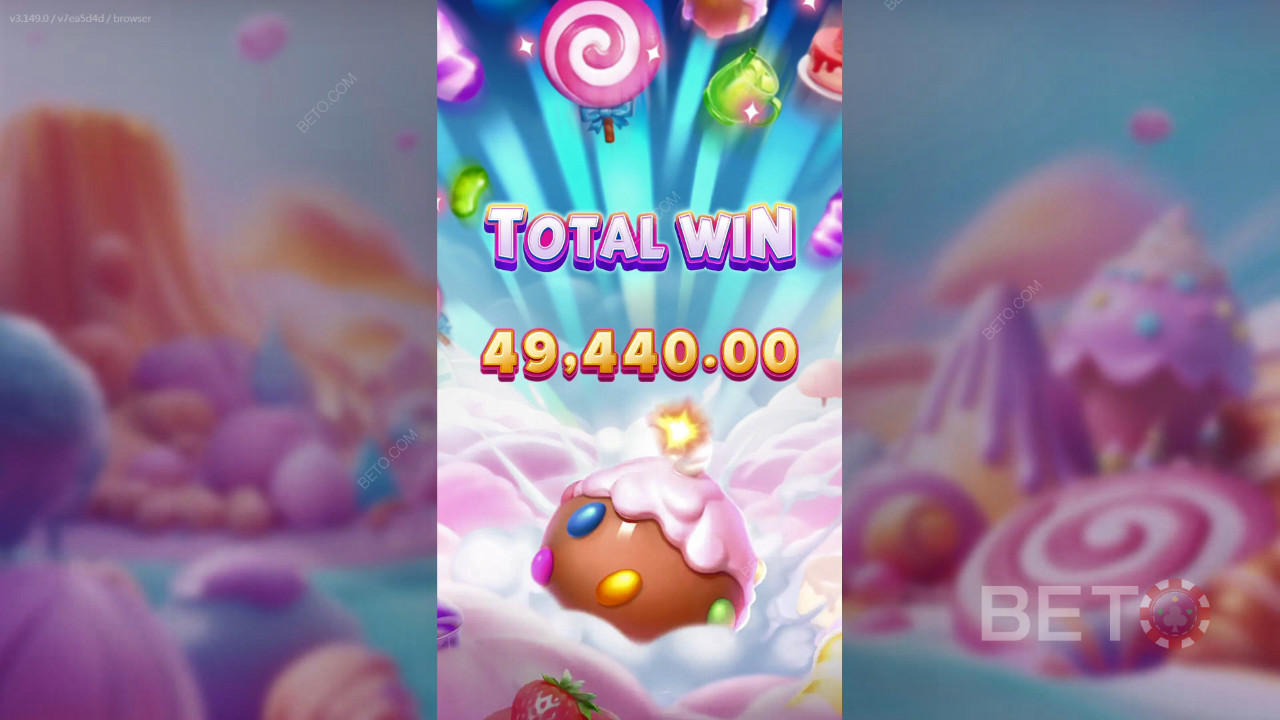 Ganhe 25.000x a sua aposta na Slot Online Pop Pop Candy 1000!