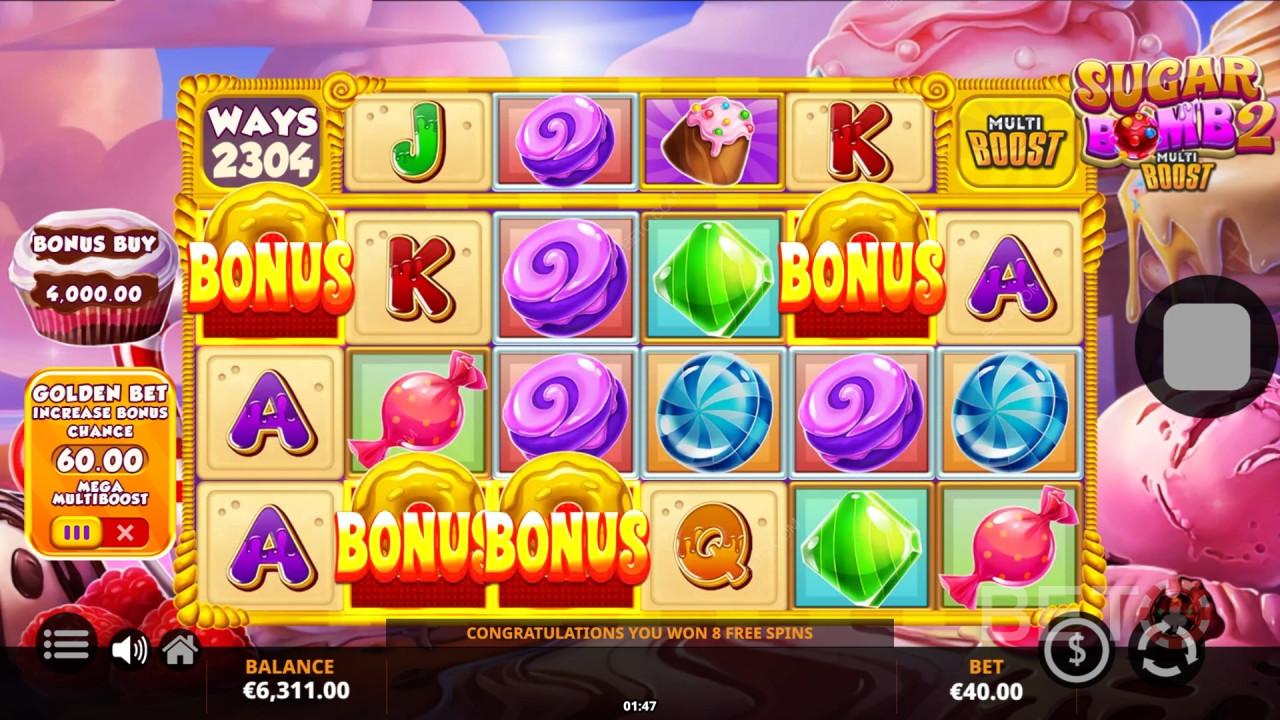 Sugar Bomb 2 MultiBoost Avaliação por BETO Slots