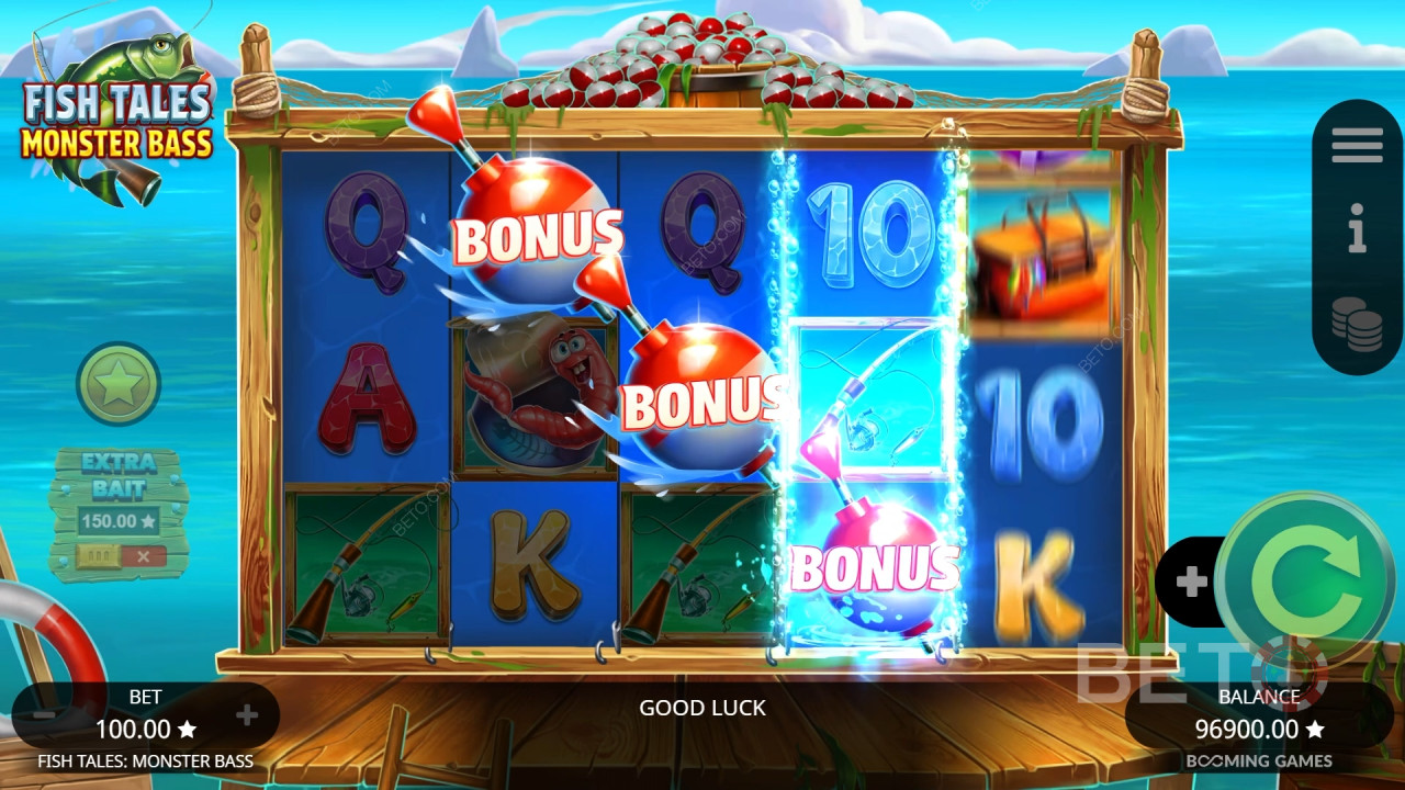 Fish Tales Monster Bass Resenha feita por BETO Slots
