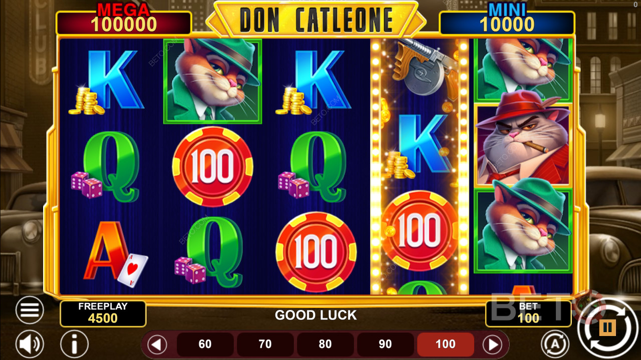 Don Catleone Hold and Win Resenha por BETO Slots