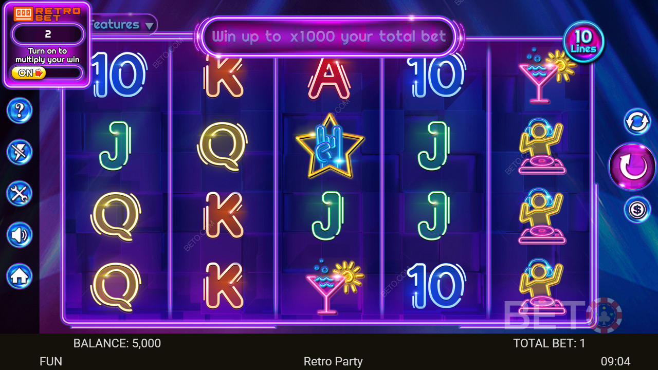 Retro Party Jogo Grátis