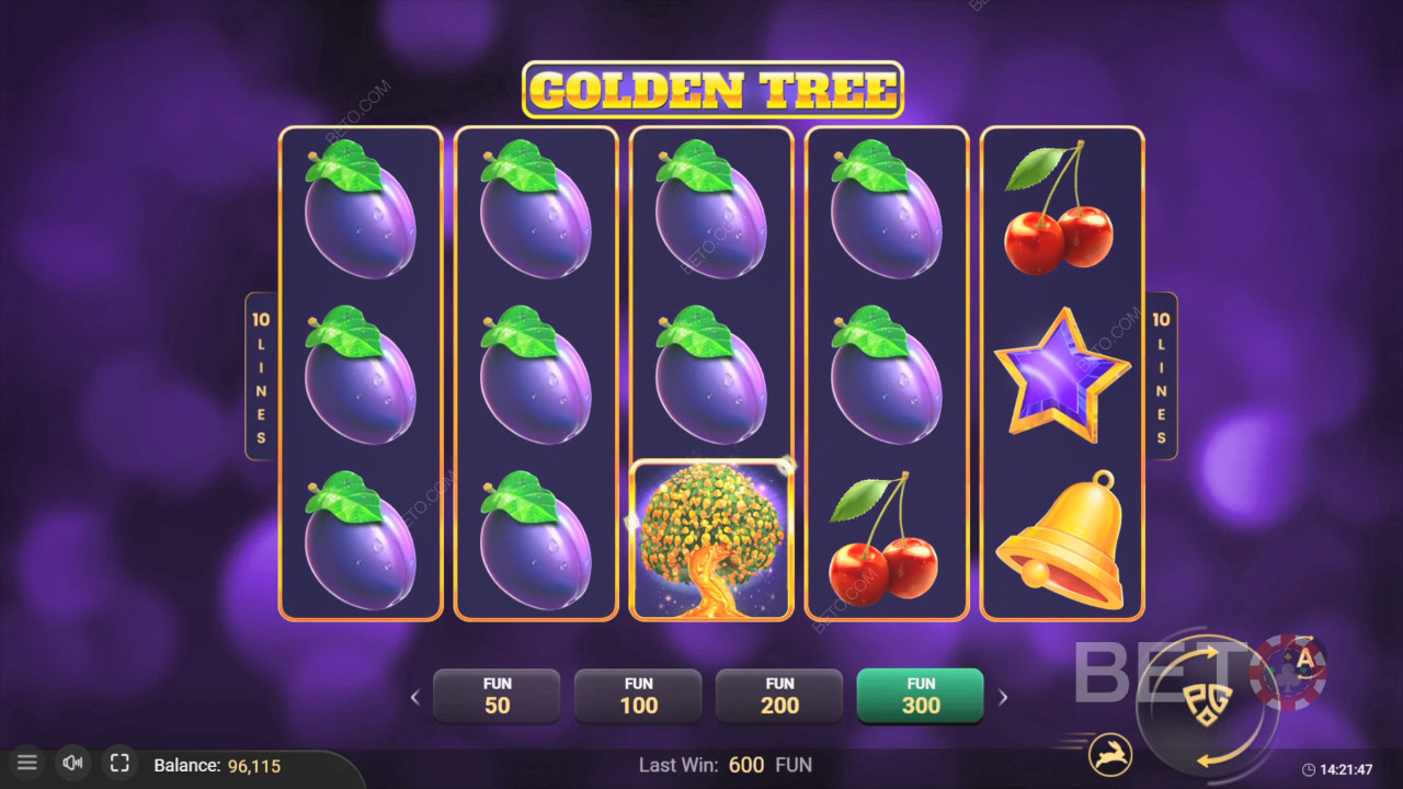 Avaliação da Golden Tree por BETO Slots