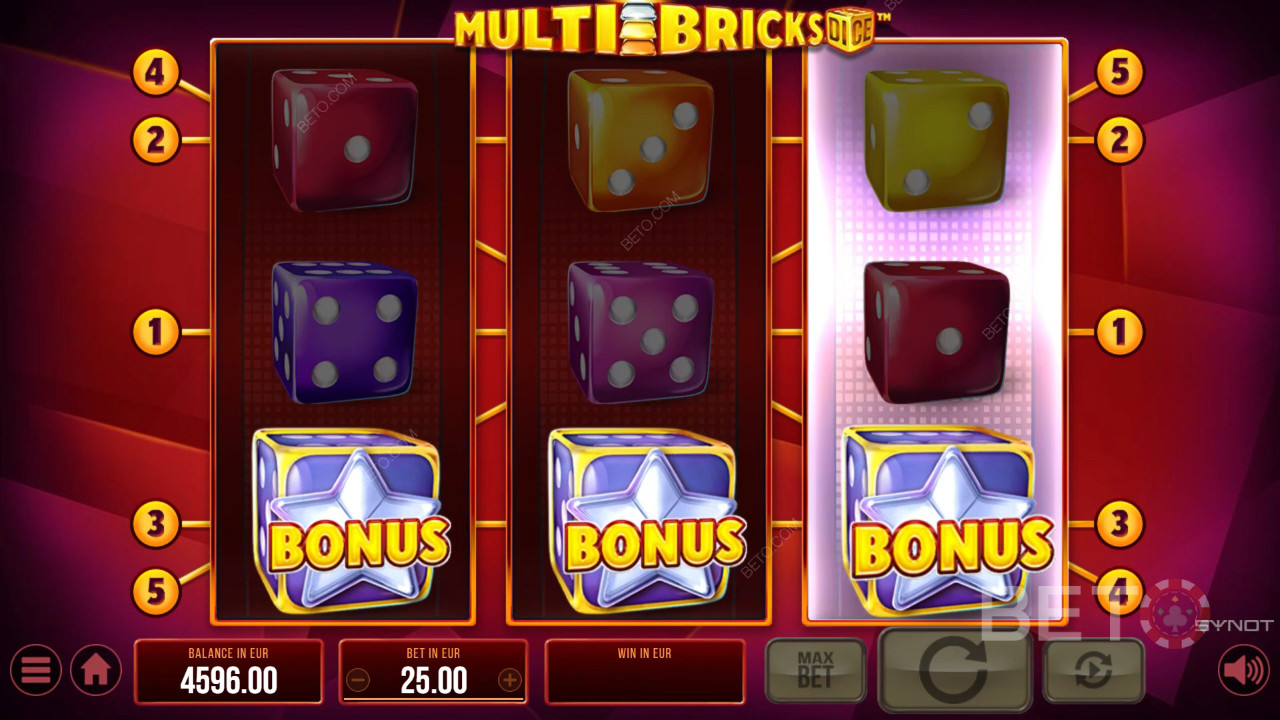 Multi Bricks Dice Avaliação por BETO Slots