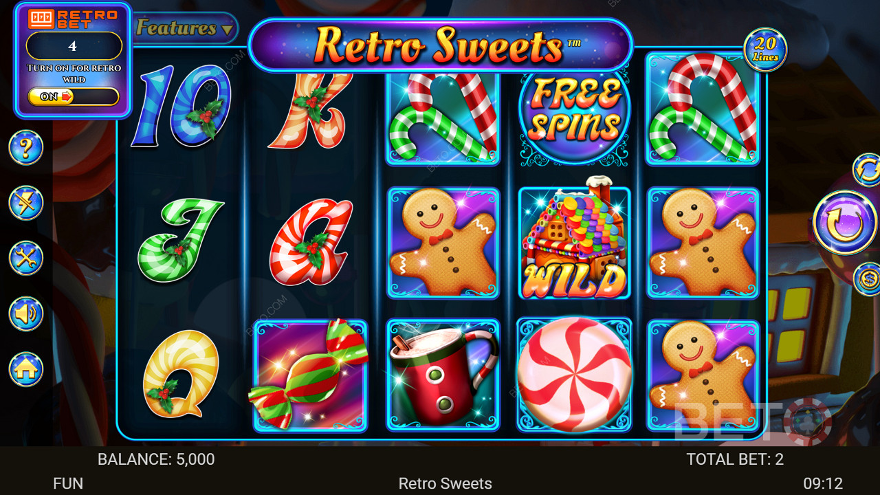 Retro Sweets Jogo Grátis