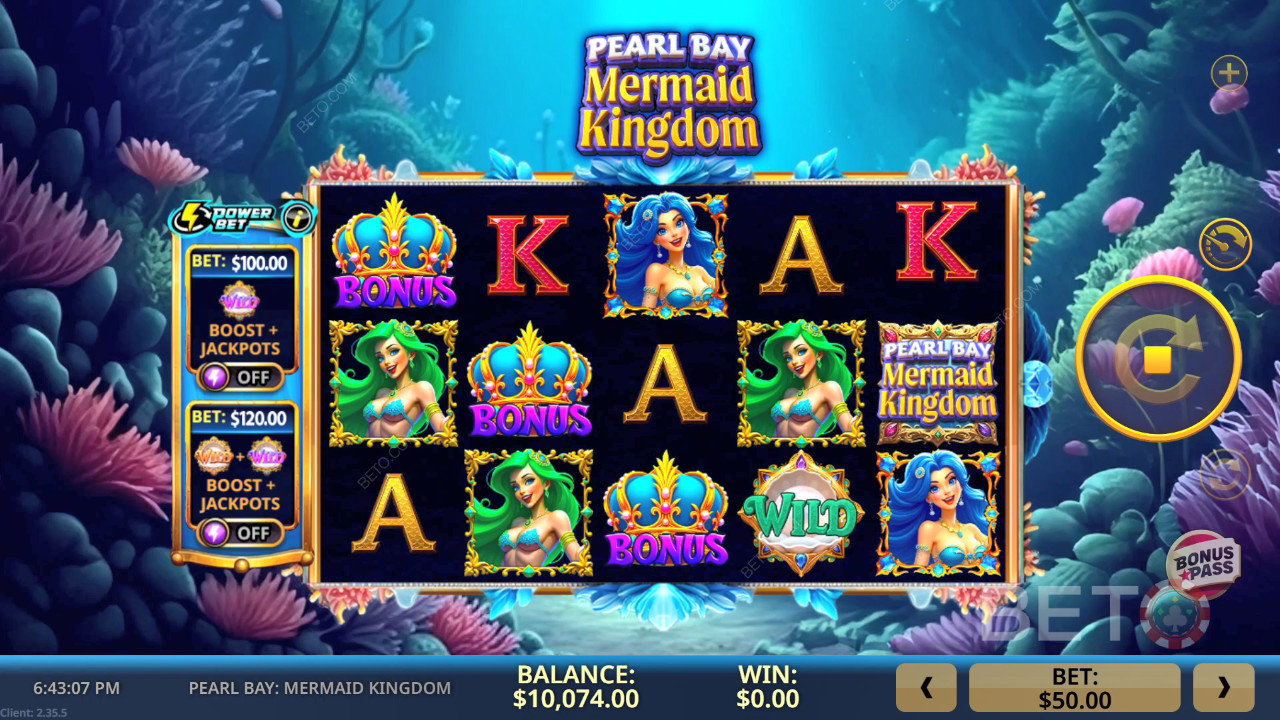 Pearl Bay: Reino das Sereias Resenha de BETO Slots