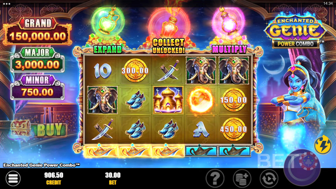 Génio Encantado Power Combo Resenha feita por BETO Slots
