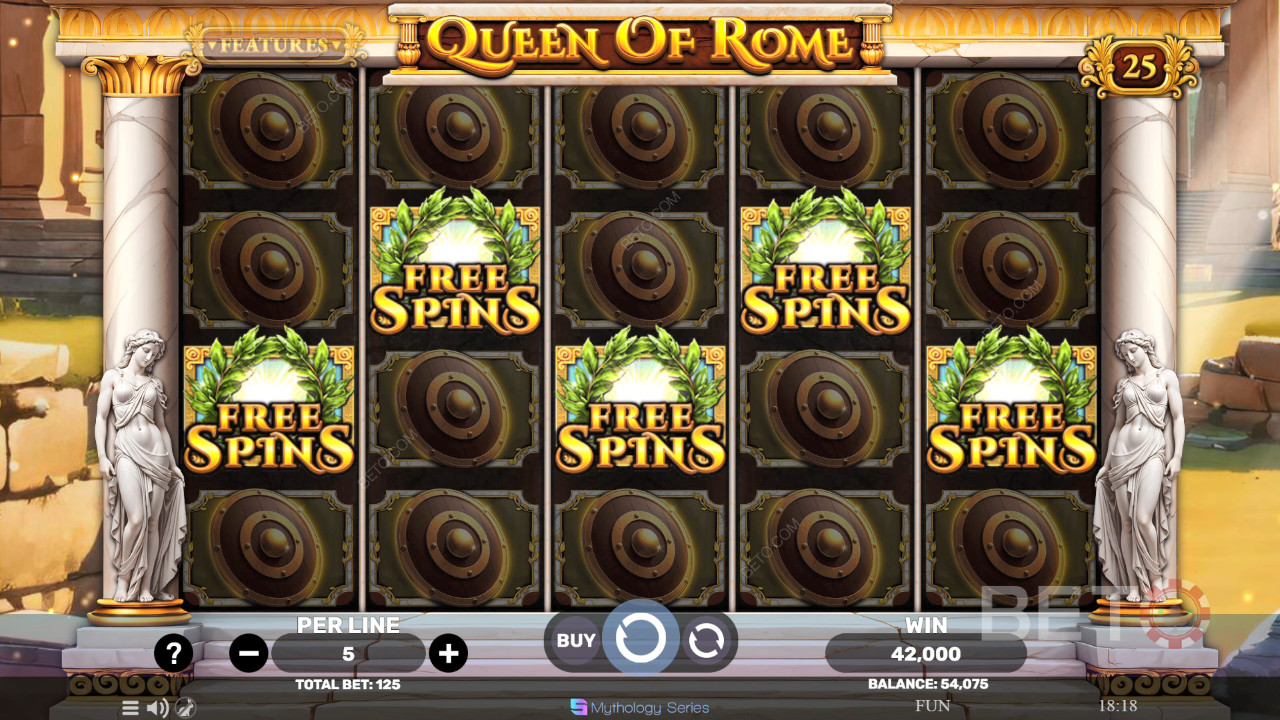 Queen of Rome Avaliação por BETO Slots