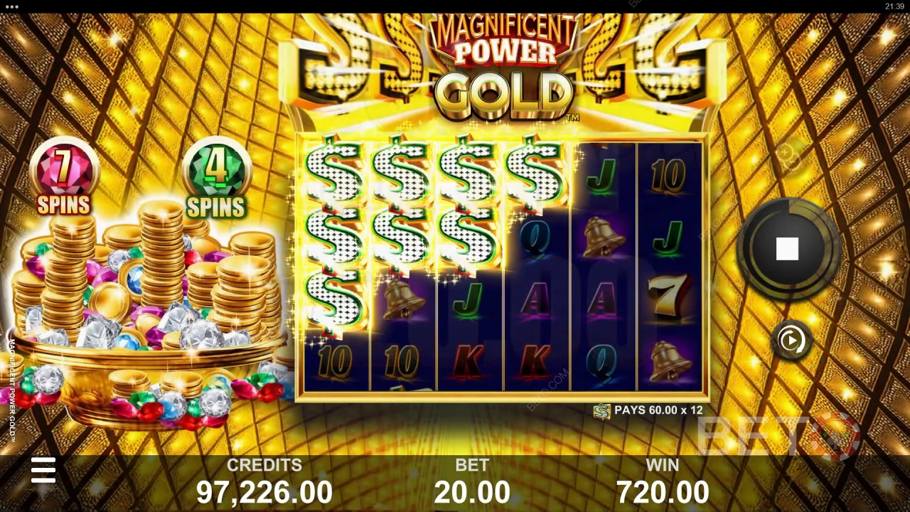 Magnificent Power Gold Jogo Grátis