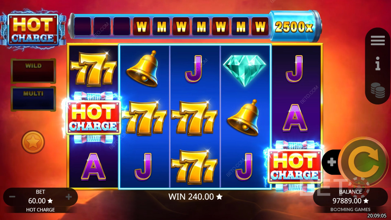 Hot Charge Avaliação por BETO Slots