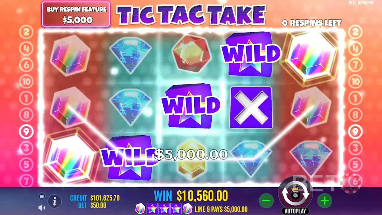 Jogue uma emocionante ronda de Tic Tac Take e ganhe prémios emocionantes no novo título Pragmático