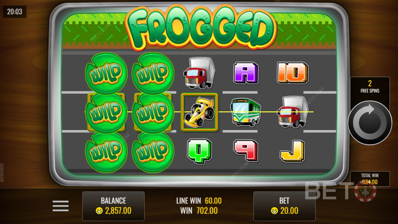 Frogged Avaliação por BETO Slots