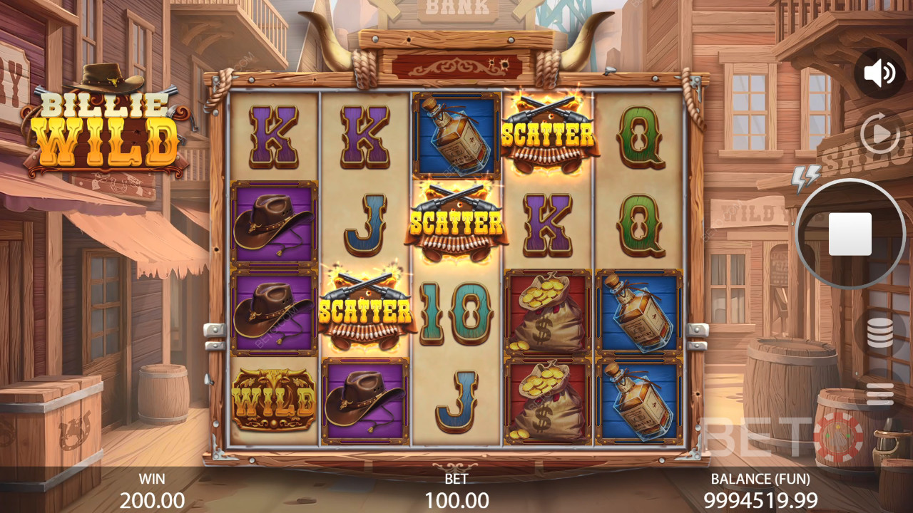 Billie Wild Avaliação por BETO Slots