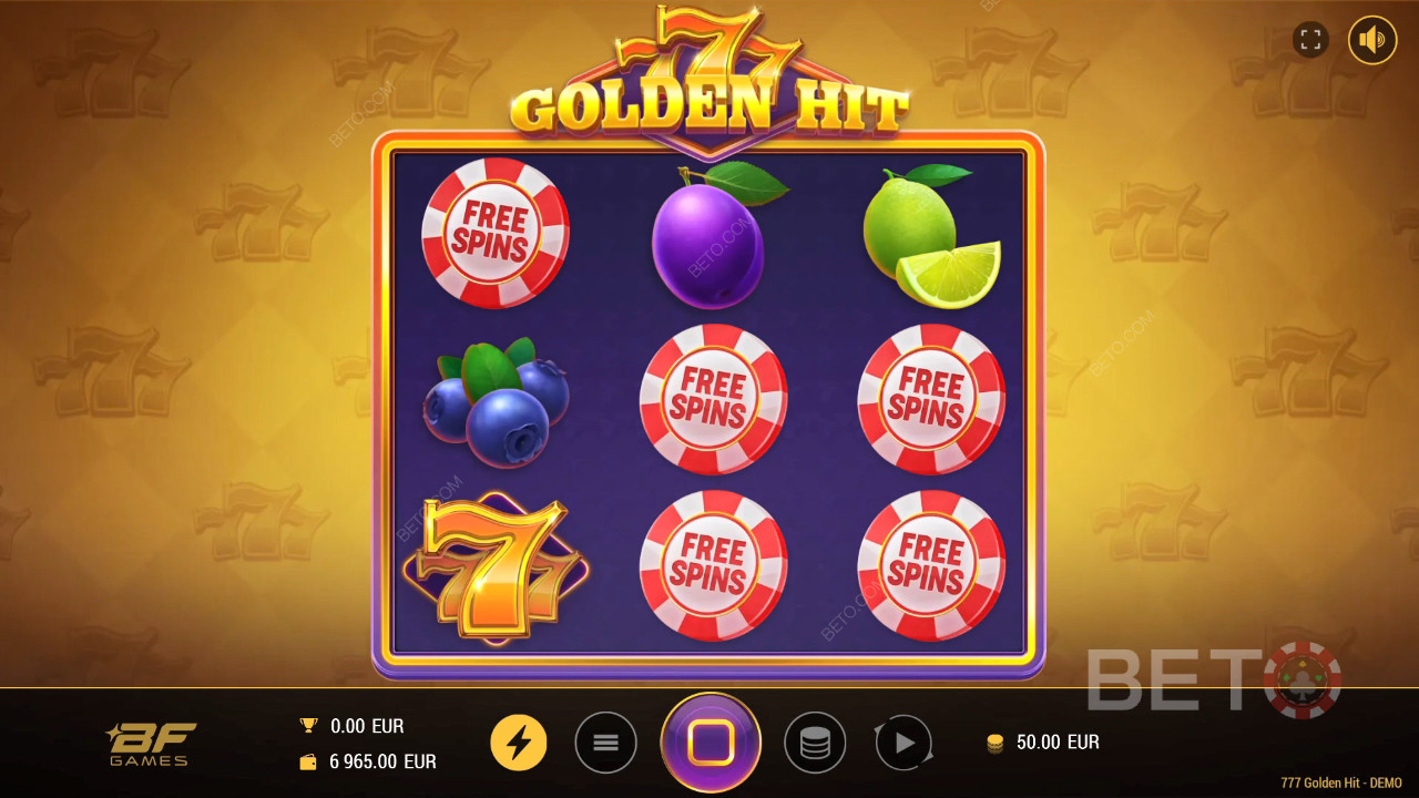 777 Golden Hit Avaliação por BETO Slots