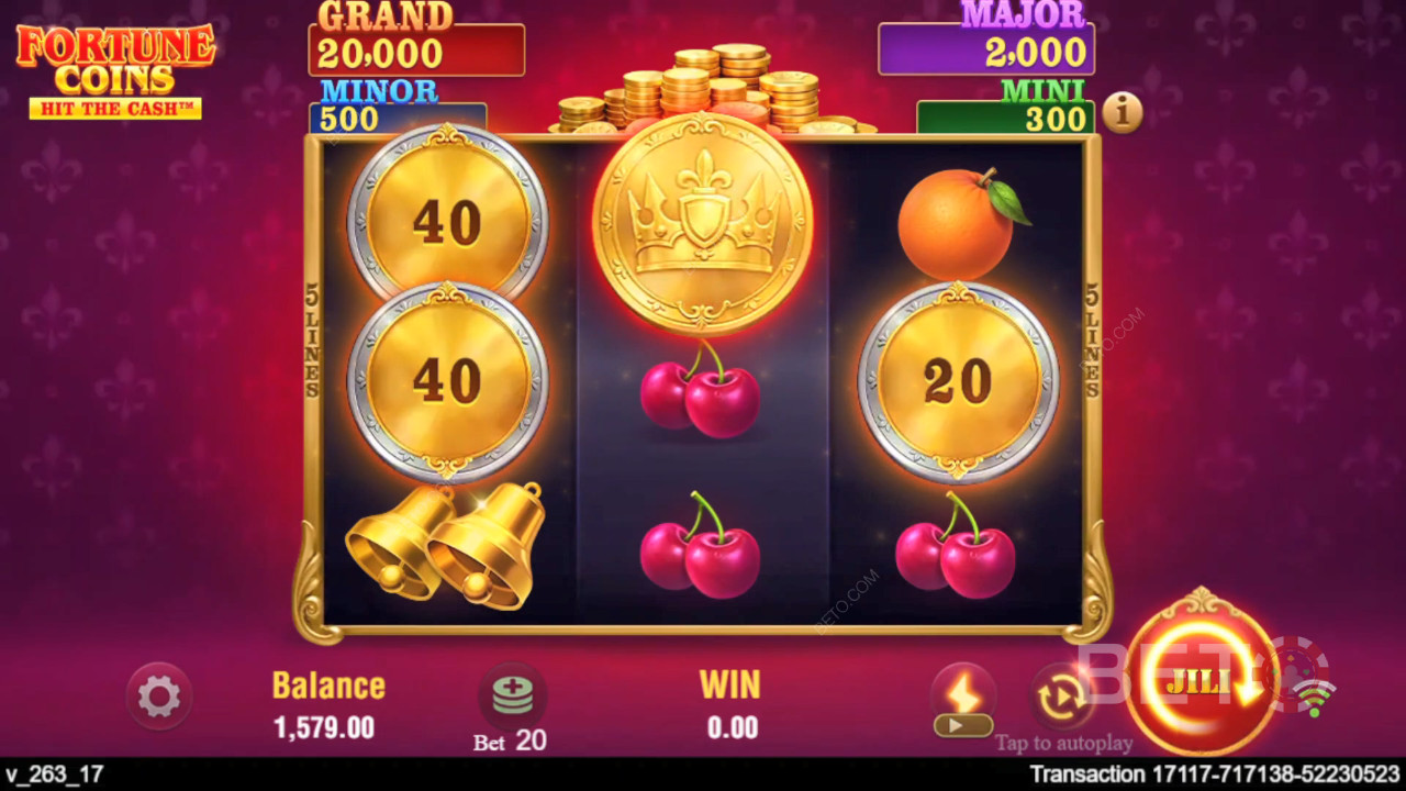 Crítica da Fortune Coins por BETO Slots