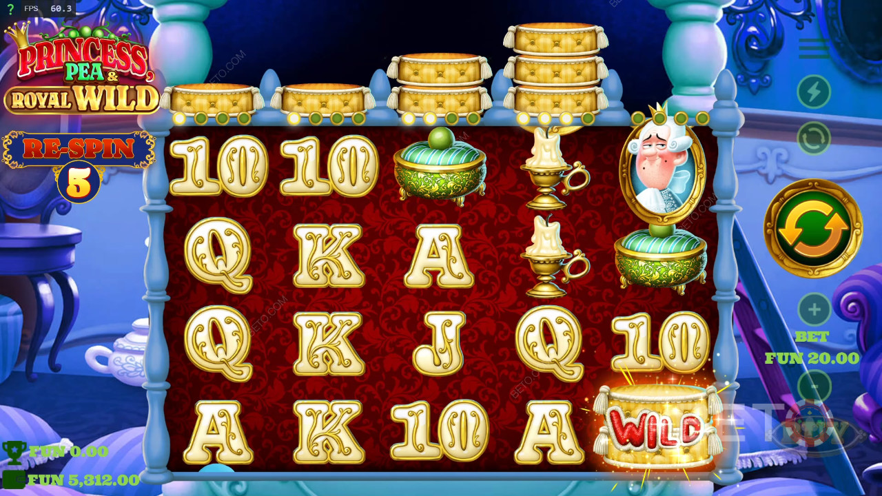 Princesa Pea & Royal Wild Resenha por BETO Slots