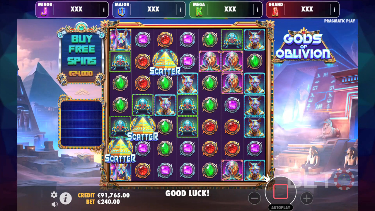 Gods of Oblivion Avaliação por BETO Slots