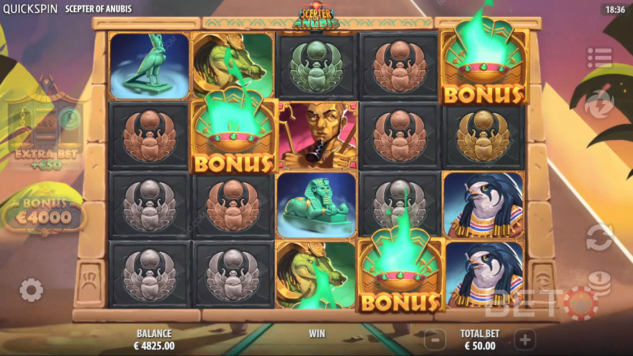 Scepter of Anubis Resenha feita por BETO Slots