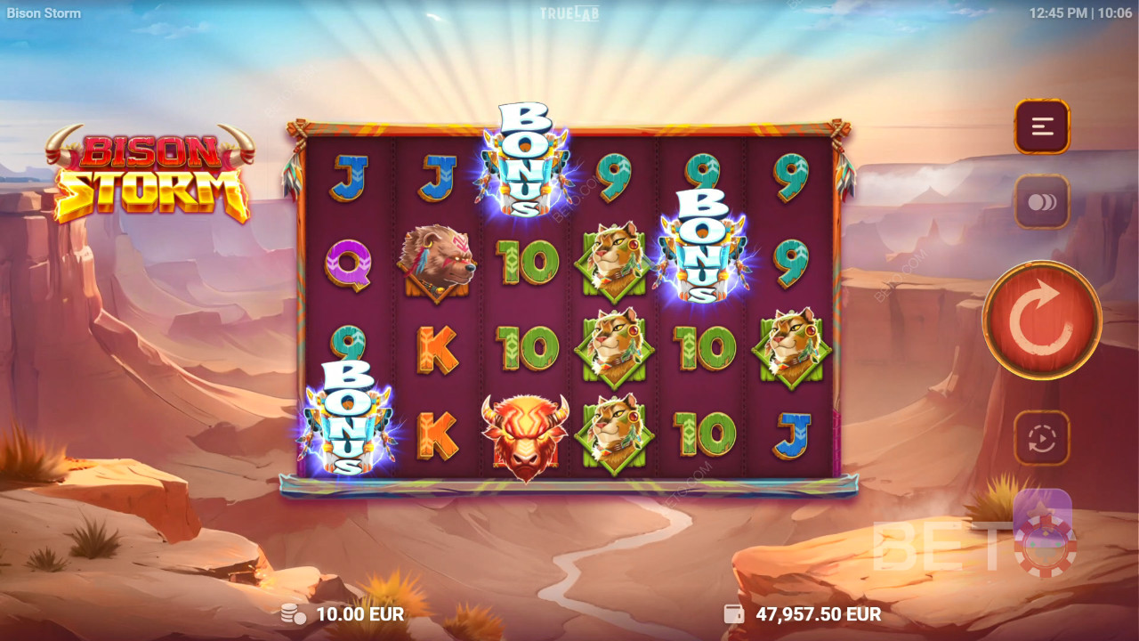 Bison Storm Avaliação por BETO Slots