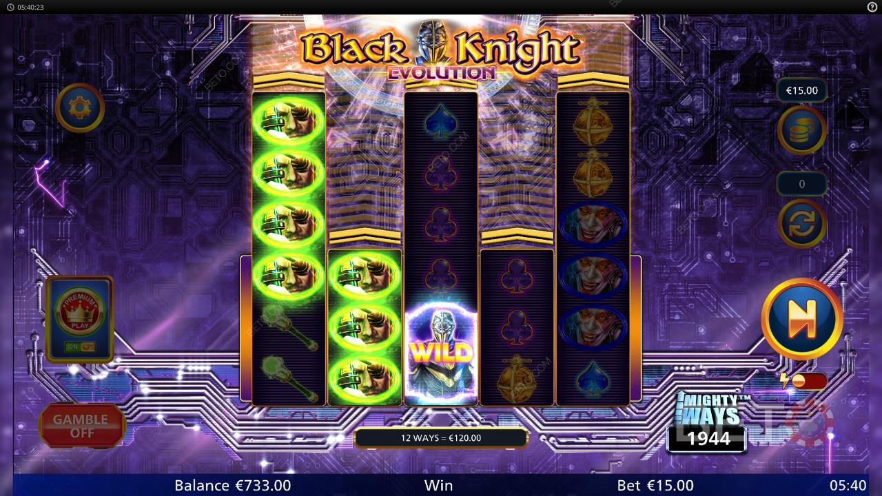 Crítica da Black Knight Evolution por BETO Slots