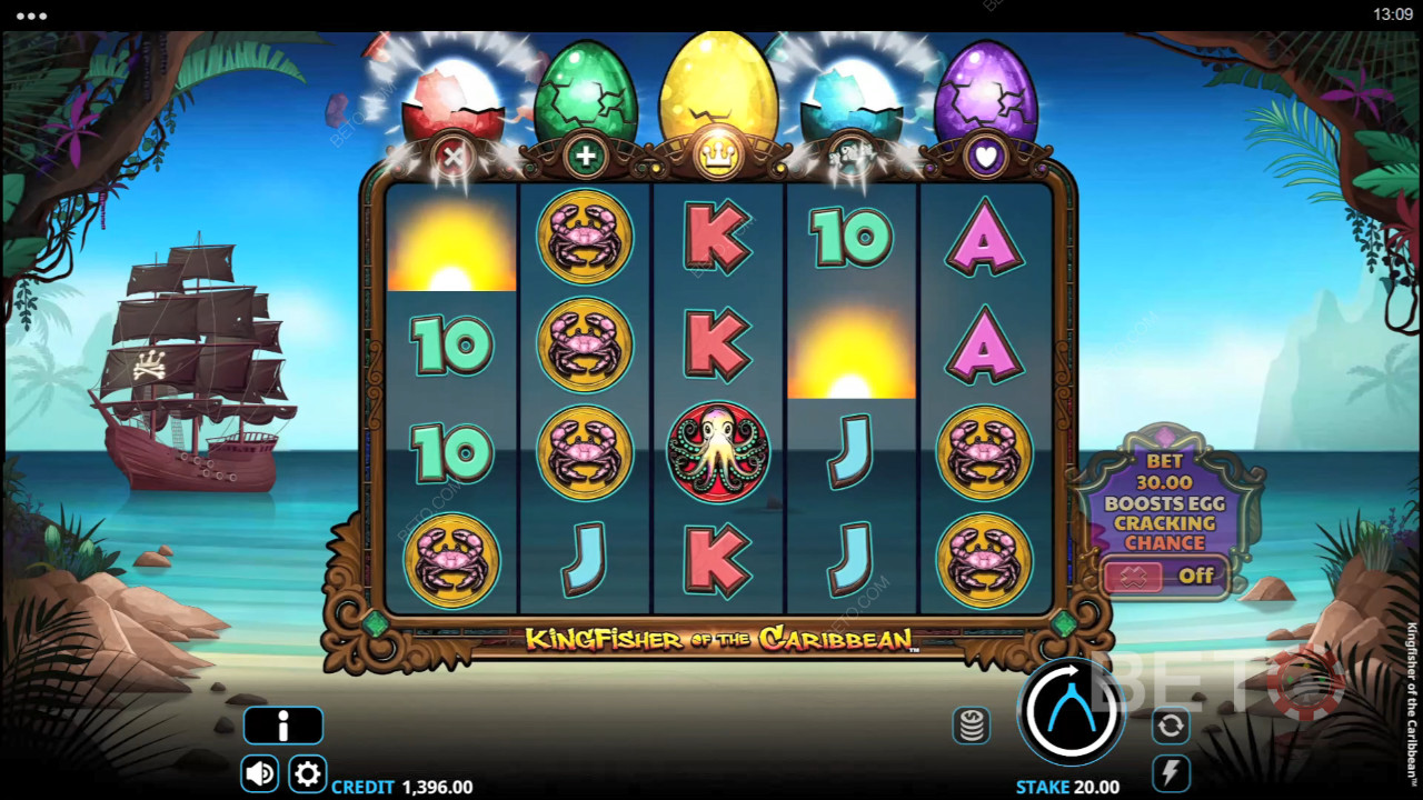 Kingfisher of the Caribbean Resenha por BETO Slots