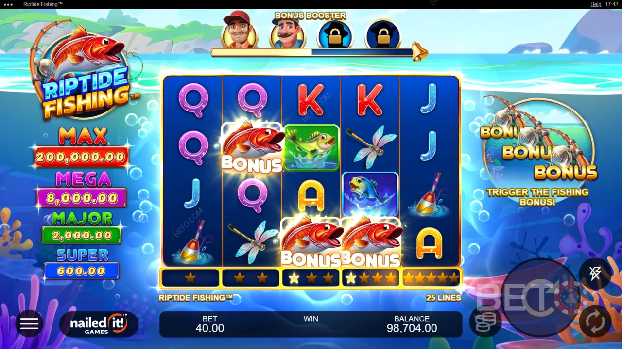 Riptide Fishing Resenha por BETO Slots