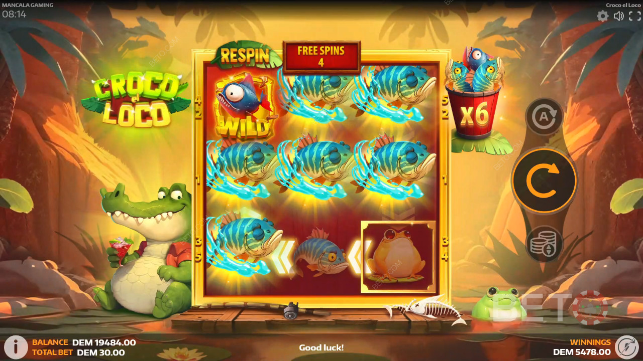 Croco el Loco Avaliação por BETO Slots