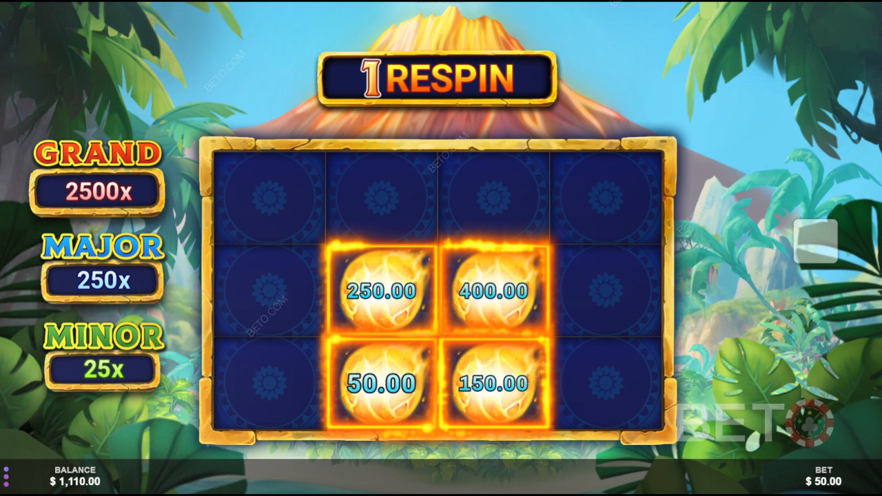 Lava Fortunes Hold N Spin Resenha por BETO Slots