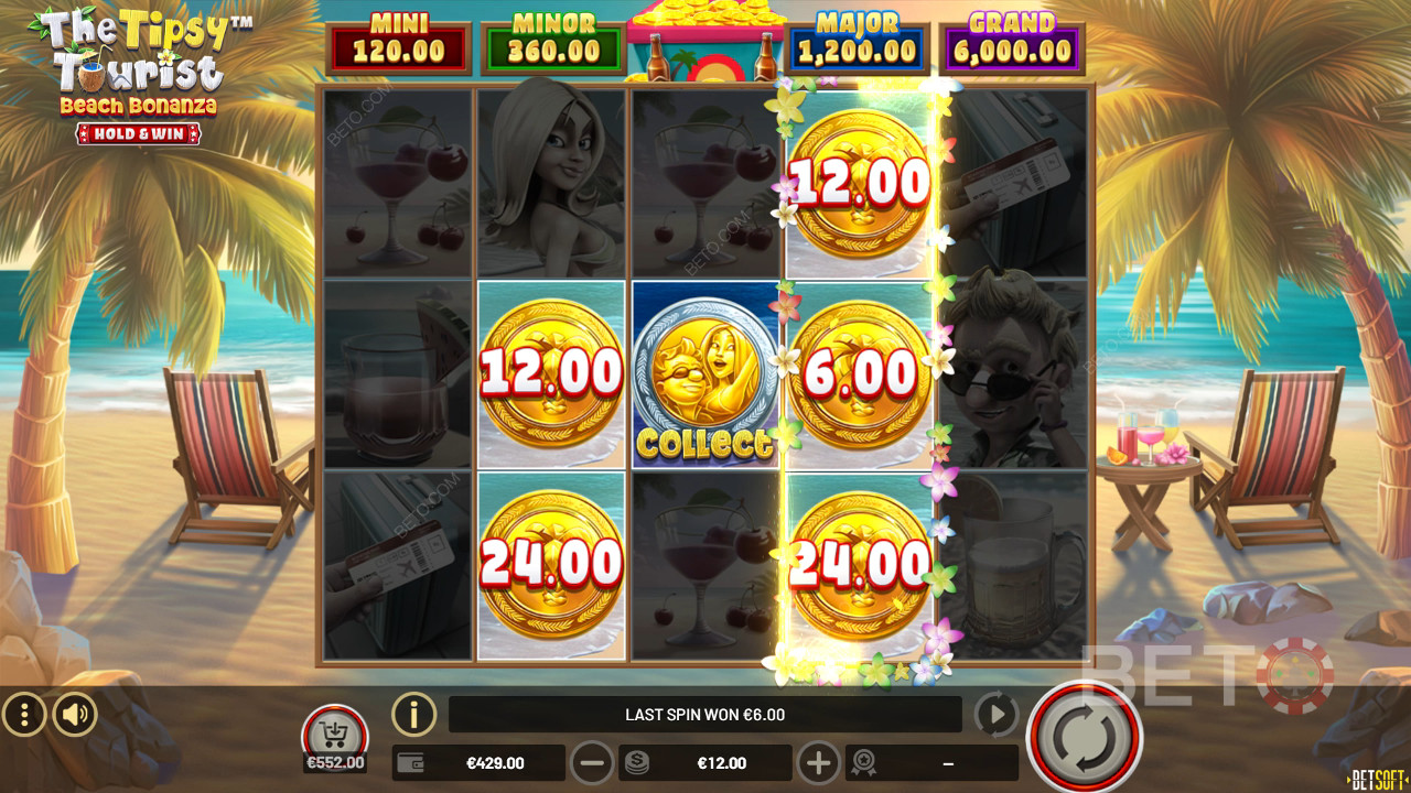O turista bêbado: Beach Bonanza Resenha por BETO Slots