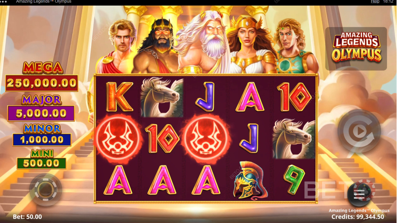 Amazing Legends Olympus Jogo Grátis