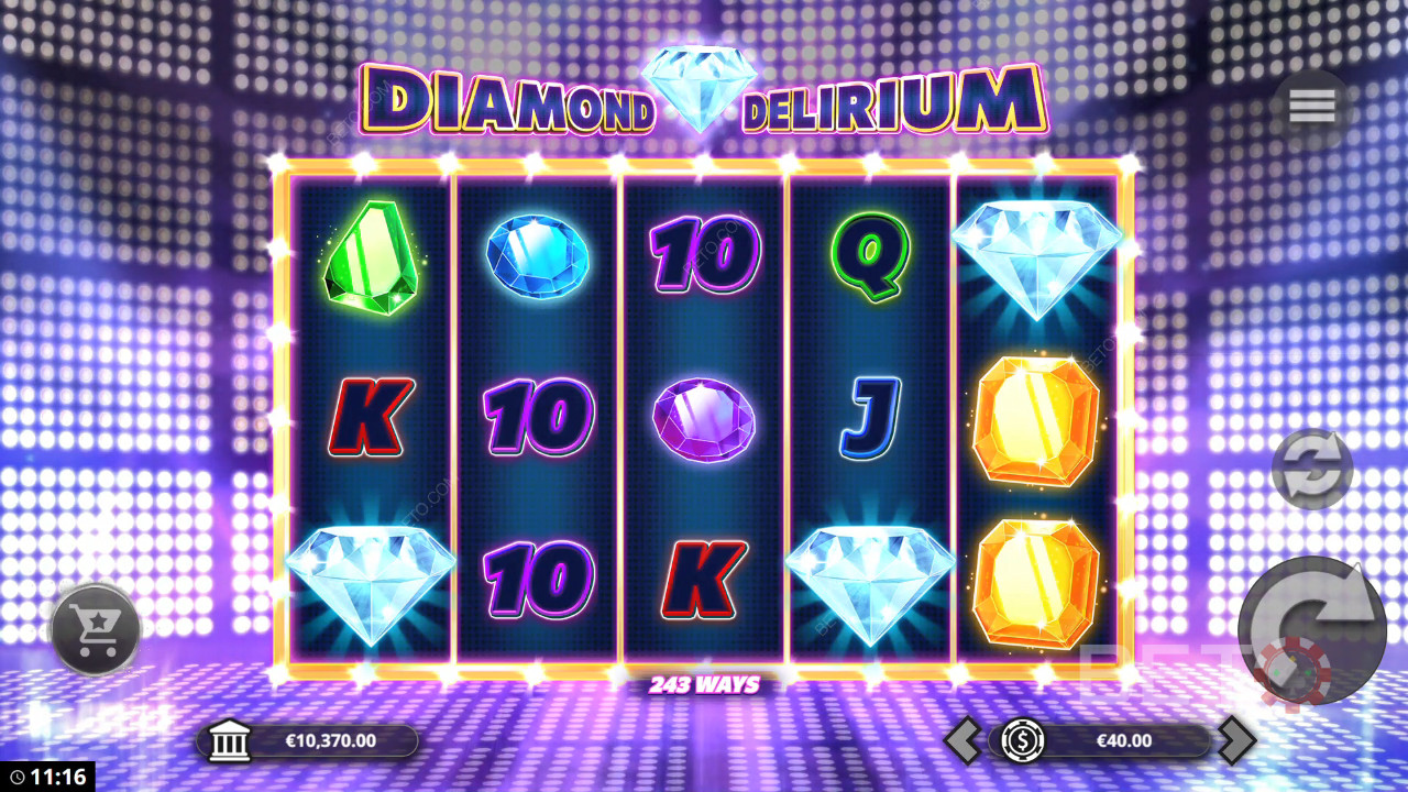 Avaliação de Diamond Delirium por BETO Slots